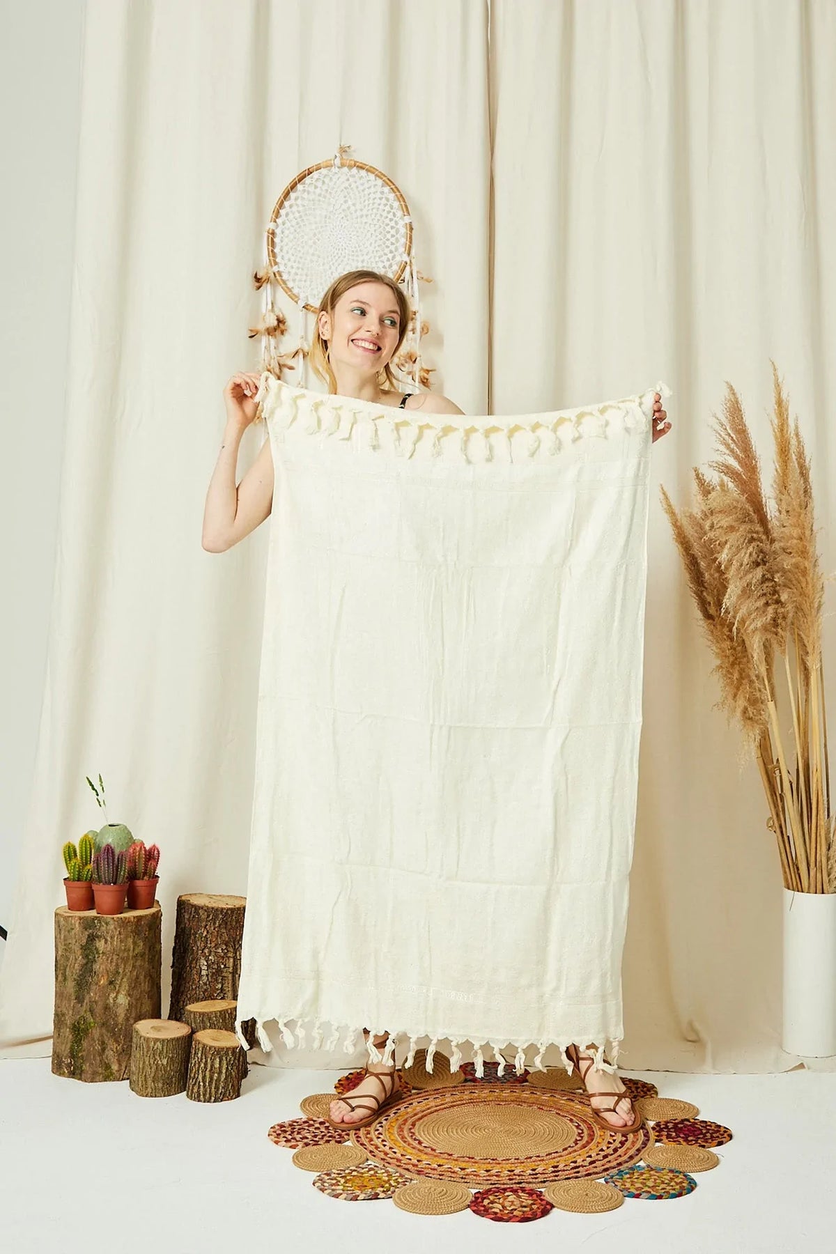 Hanging Towel Kit - Through The Years - Cream